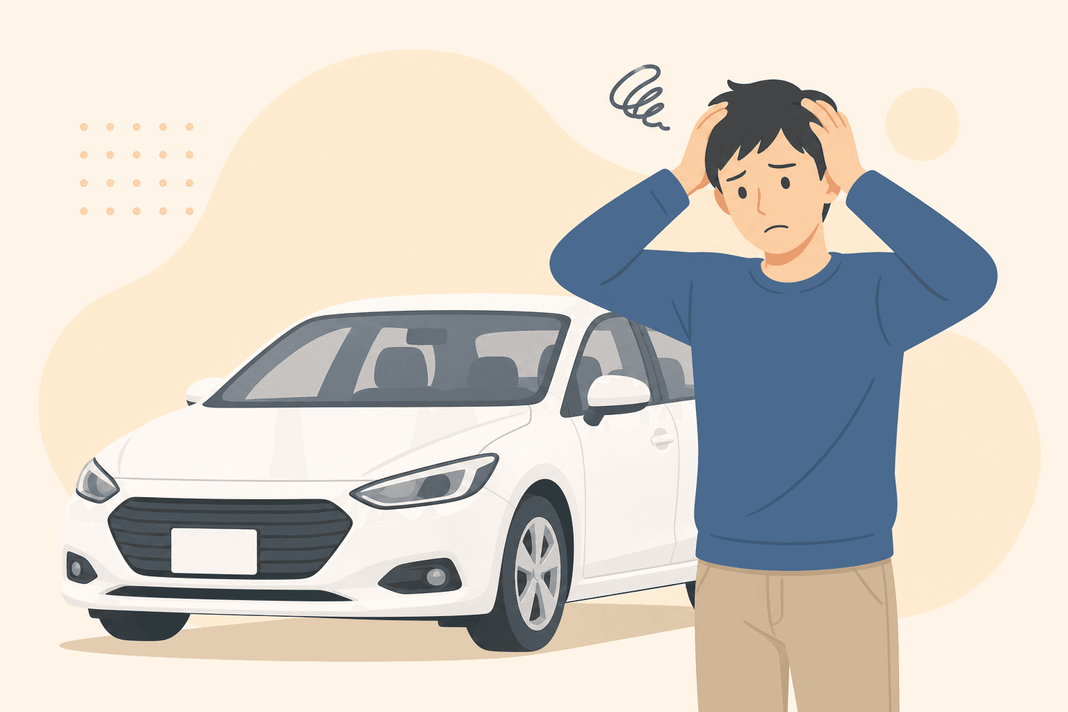 車の売却について悩んでいる人